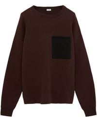 Loewe - Anagram-Pocket Sweatshirt - Lyst