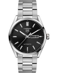 Tag Heuer - Stainless Steel Carrera Watch 41mm - Lyst