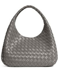 Bottega Veneta - Nappa Leather Campana Shoulder Bag - Lyst