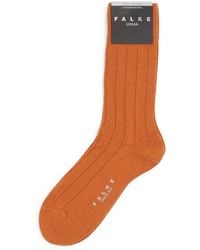 FALKE - Wool-Cashmere Blend Lhasa Ribbed Socks - Lyst