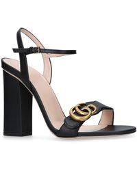 black gucci sandal heels