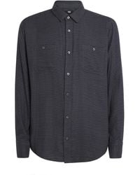 PAIGE - Cotton-Blend Check Everett Shirt - Lyst