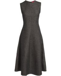 MAX&Co. - Stretch Cotton Jersey Midi Dress - Lyst