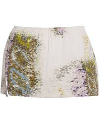 Christopher Esber - Cotton-Blend Absence Mini Skirt - Lyst