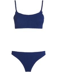 Hunza G - Twisted-Strap Phoebe Bikini - Lyst