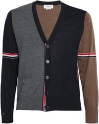 Thom Browne - Fun' Virgin Wool Cardigan - Lyst