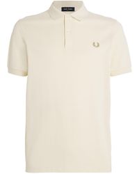 Fred Perry - Cotton Logo Polo Shirt - Lyst
