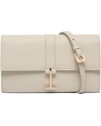 Tom Ford - Leather Wallet With Strap - Lyst