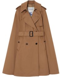 Burberry - Cashmere Belmont Trench Cape - Lyst
