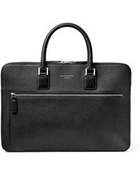 Aspinal of London - Leather Connaught Briefcase - Lyst