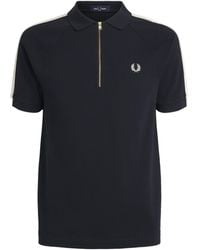 Fred Perry - Cable Tape Polo Shirt - Lyst
