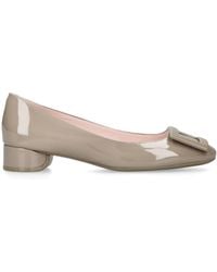 Roger Vivier - Patent Leather U Look Ballet Flats - Lyst