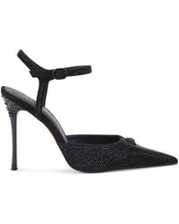 Kurt Geiger - Embellished Ankle Strap Heels 105 - Lyst