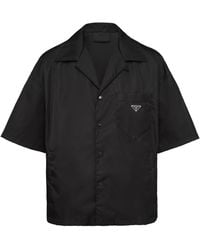 Prada - `re-nylon` Short-sleeved Shirt - Lyst