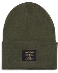 Barbour - Cotton-Blend Harton Beanie - Lyst
