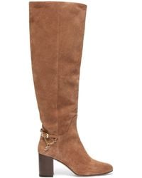 Marina Rinaldi - Suede Knee High Boots - Lyst