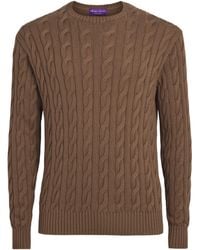 Ralph Lauren - X Wimbledon Cashmere Cable-Knit Sweater - Lyst