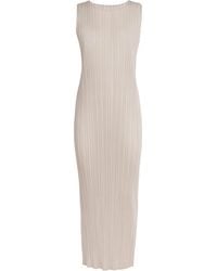 Pleats Please Issey Miyake - New Colorful Basics Maxi Dress - Lyst
