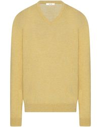 The Row - Nian Cashmere V-Neck Sweater - Lyst
