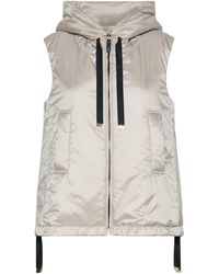 Max Mara - Water-Repellent Hooded Gilet - Lyst
