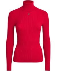 Sandro - Cable-Knit Rollneck Sweater - Lyst