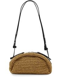 AllSaints - Raffia Rosalie Cross-Body Bag - Lyst