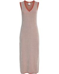Varley - Cotton Knitted Albane Maxi Dress - Lyst