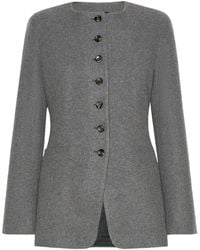 Max Mara - Cashmere Longline Jacket - Lyst