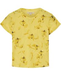 AllSaints - Mesh Floral Ellie T-Shirt - Lyst