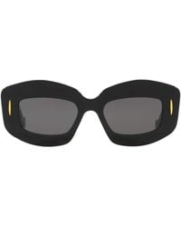 Loewe - Chunky Anagram Sunglasses - Lyst