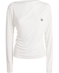 Vivienne Westwood - Asymmetric Hebo Long-Sleeve T-Shirt - Lyst