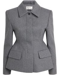 Source Unknown - Wool-Blend Hourglass Terzo Blazer - Lyst