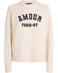 Maje - Wool-Blend Amour Sweater - Lyst