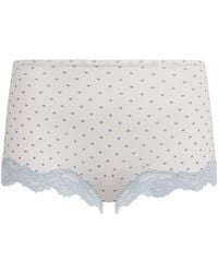 Skims - Polka-Dot Fits Everybody Boyshort Briefs - Lyst