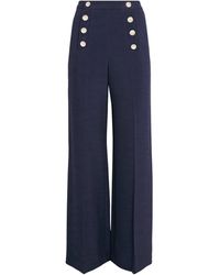Claudie Pierlot - Button-Detail Trousers - Lyst