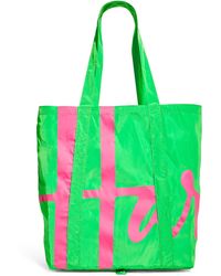 Harrods - Logo Pocket Shopper Bag - Lyst