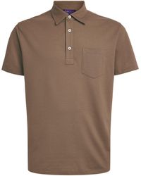 Ralph Lauren - X Wimbledon Cotton-Cashmere Polo Shirt - Lyst