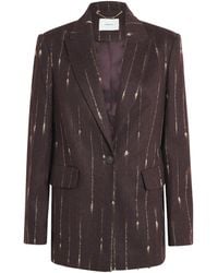 JOSEPH - Virgin Wool Stripe Pietro Jacket - Lyst