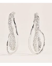 Alexis - Small Solanales Crystal Twist Earrings - Lyst