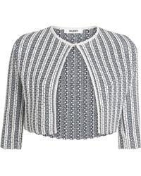 Valentino - Knit Stripe Cardigan - Lyst