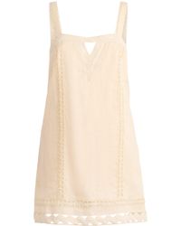 Jonathan Simkhai - Linen-Hemp Jasmine Mini Dress - Lyst