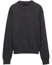 Prada - Re-Cashmere Crew-Neck Sweater - Lyst
