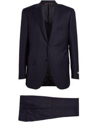 Canali - Wool Pinstripe 2-piece Suit - Lyst