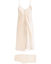 Olivia Von Halle - Silk Elvira Pyjama Set - Lyst
