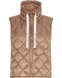 Max Mara - Down-Filled Puffer Gilet - Lyst