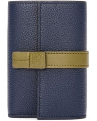 Loewe - Small Calfskin Vertical Wallet - Lyst