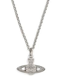 Vivienne Westwood - Mini Bas Relief Orb Necklace - Lyst