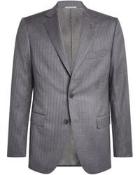 Pal Zileri - Wool-Blend Blazer - Lyst
