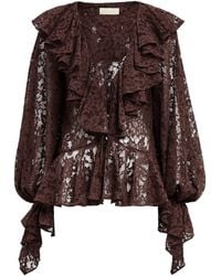 De La Vali - Lace Mija Blouse - Lyst
