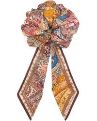 Zimmermann - Silk Paisley Scrunchie - Lyst